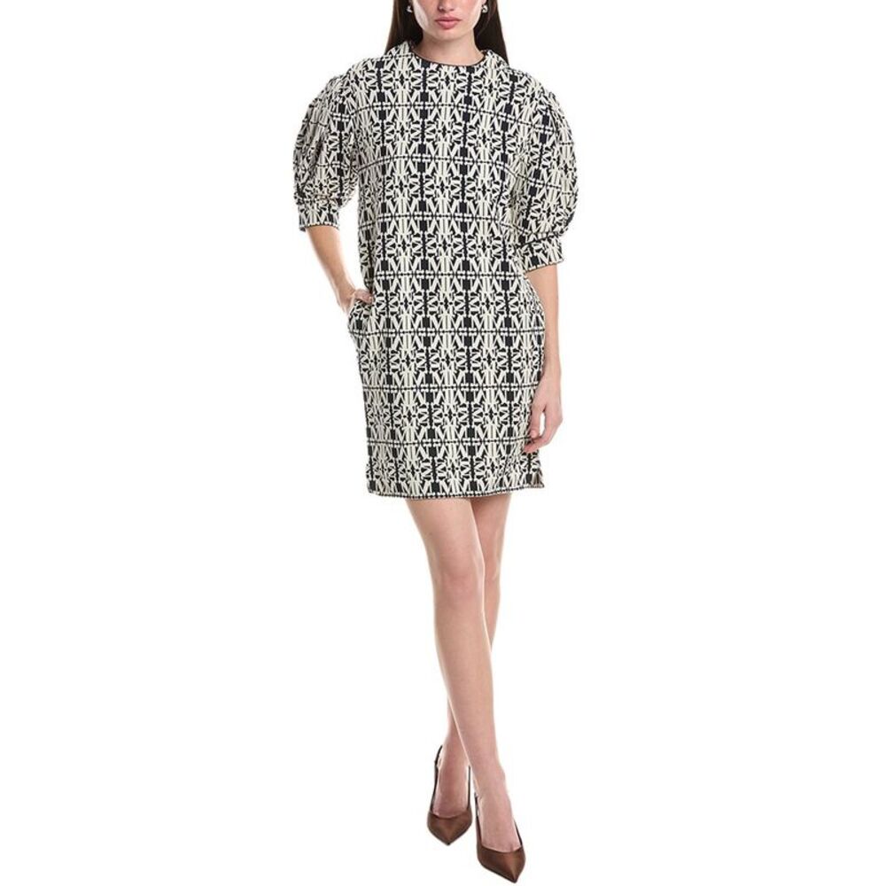 Max Mara Womens  Gustavo Jersey Mini Dress, White